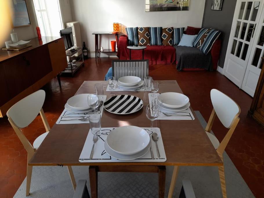 Les 7 Balcons, Comedie-Gare, Parking, Spacieux Lumineux Appt Haussmannien Montpellier Ngoại thất bức ảnh