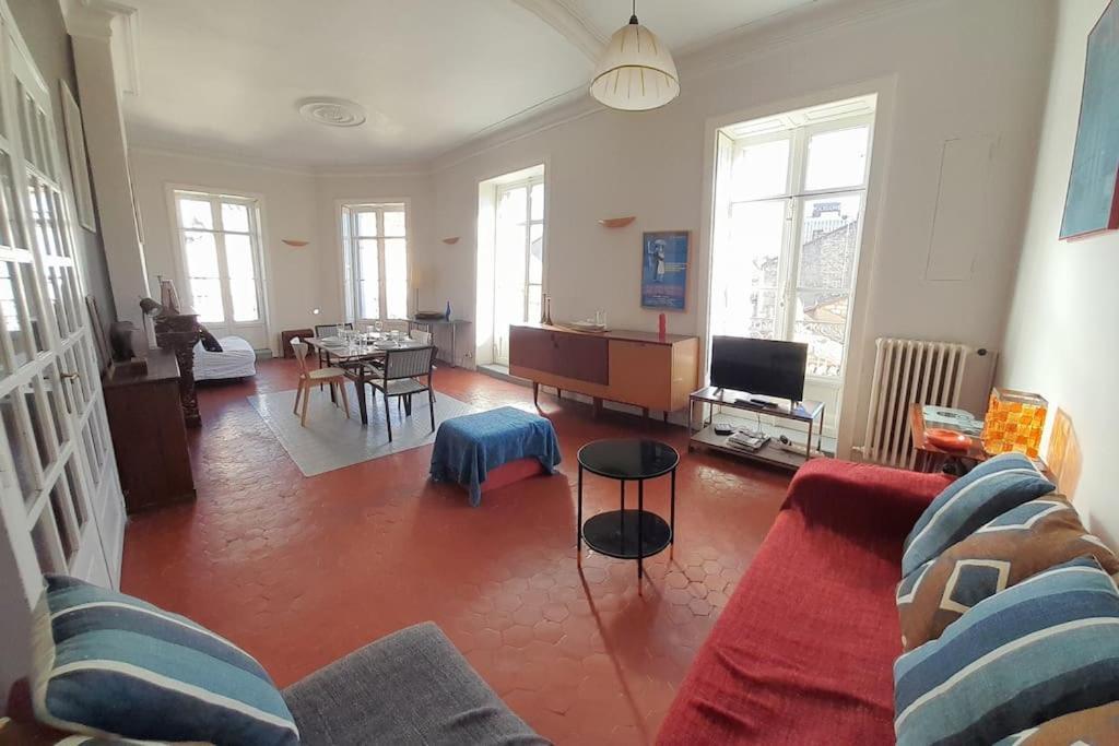 Les 7 Balcons, Comedie-Gare, Parking, Spacieux Lumineux Appt Haussmannien Montpellier Ngoại thất bức ảnh