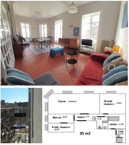 Les 7 Balcons, Comedie-Gare, Parking, Spacieux Lumineux Appt Haussmannien Montpellier Ngoại thất bức ảnh
